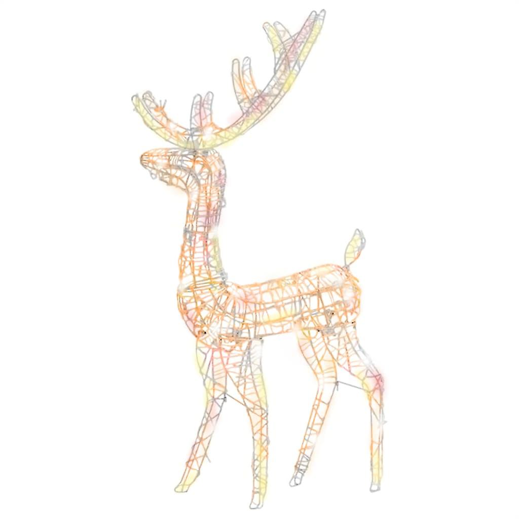 Vidaxl Acrylic Reindeer Christmas Decorations 3 Pcs 47.2