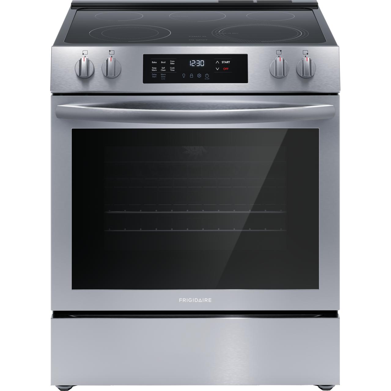 Frigidaire 30-inch Freestanding Electric Range with EvenTemp? FCFE308CAS