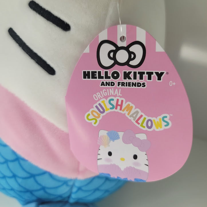 Squishmallows Official Kellytoys 8 Inch Mermaid Hello Kitty Summer Edition Super Soft Plush Stuffed Toy