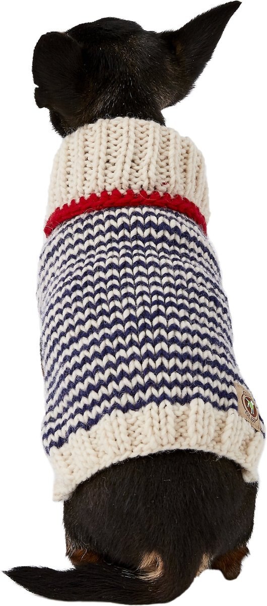 Chilly Dog Spencer Striped Dog and Cat Sweater