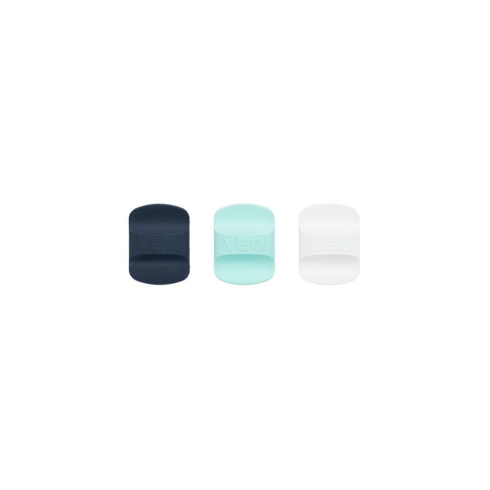 Yeti Rambler Magslider Lid Magnets， Navy/Seafoam/White