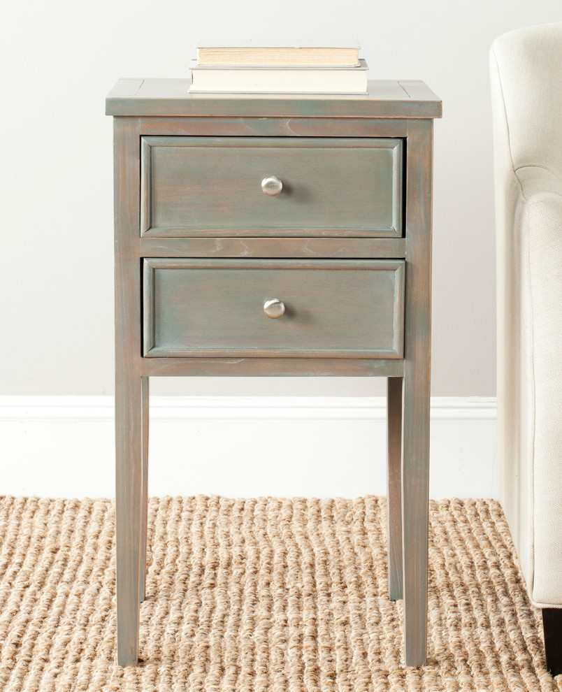 Safavieh Toby End Table   Farmhouse   Side Tables And End Tables   by Safavieh  Houzz