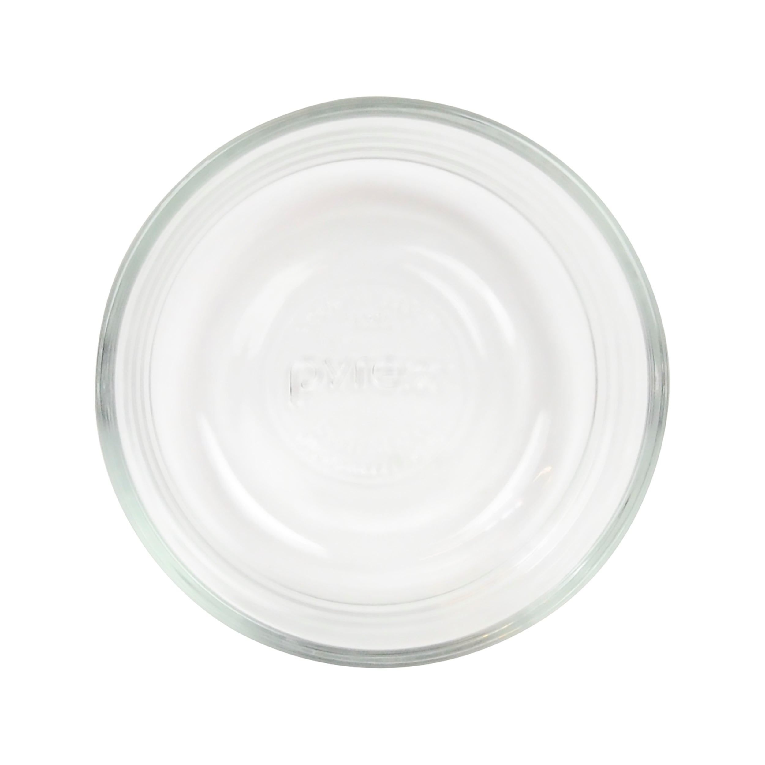 Pyrex 7202 1-Cup Round Clear Glass Food Storage Bowl (2-Pack)