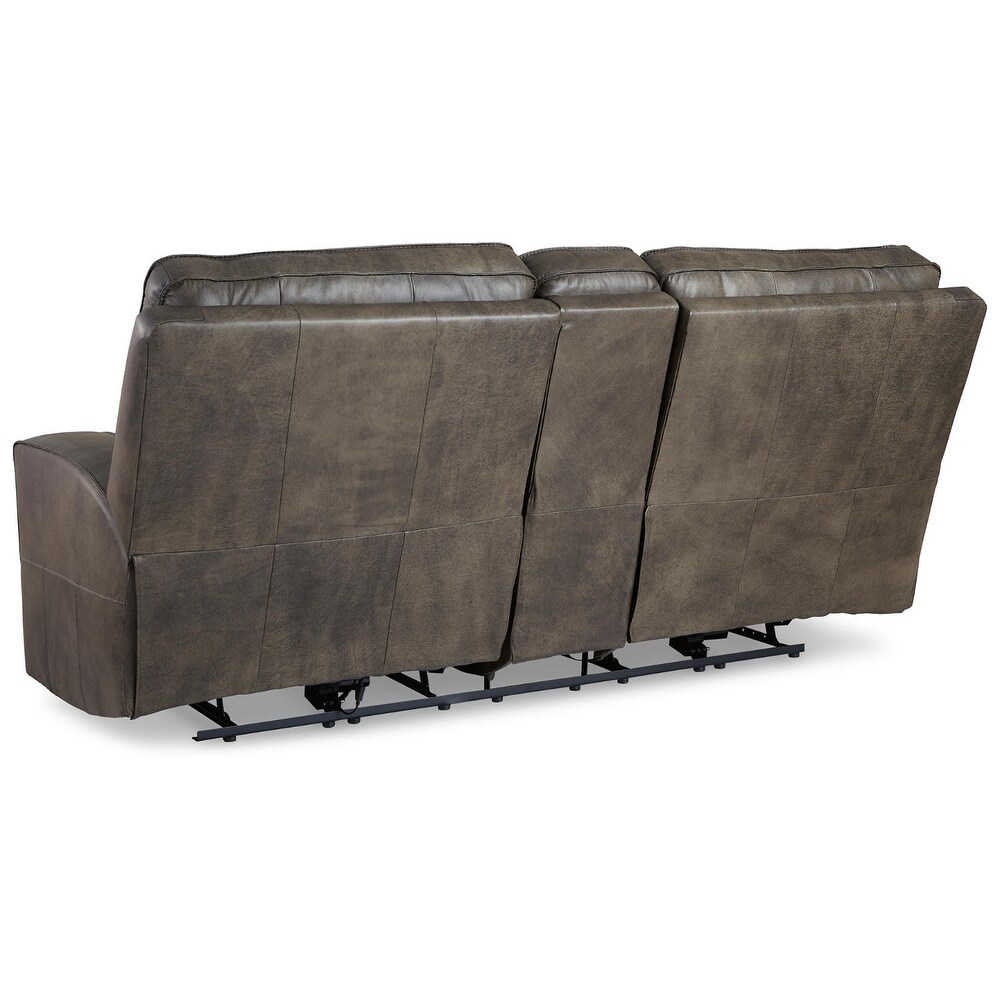 Signature Design by Ashley Game Plan Power Reclining Loveseat with USB Charging