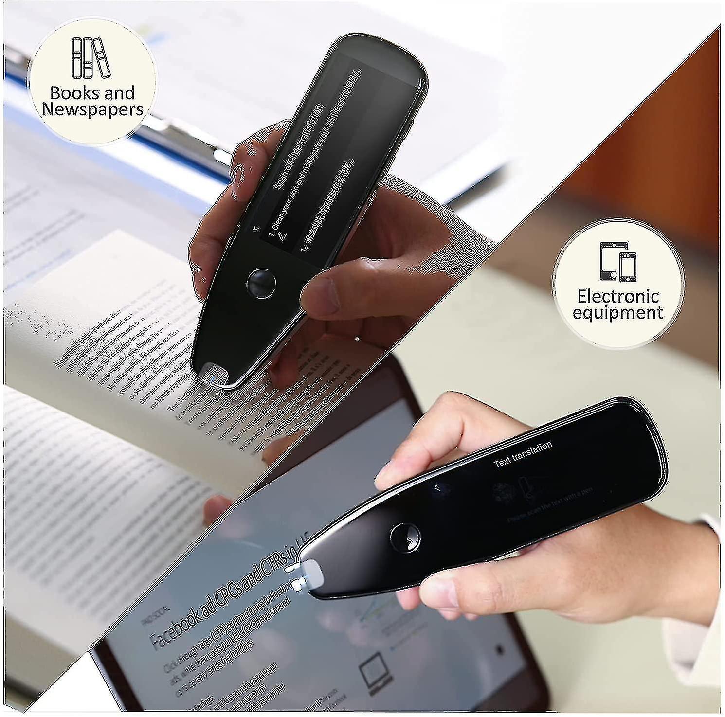 Pen Scanner Dictionary Mobile Scanning Pen Translator | Voice Language Translation Equipment With 112 Languages | Ocr Digital | Pen Reader For Languag