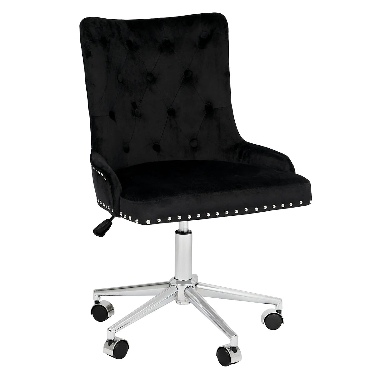 IVFS-IPS202-VBLK | Raven Tufted Vanity Chair