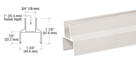 CRL 100 Series 241 Bottom Rail