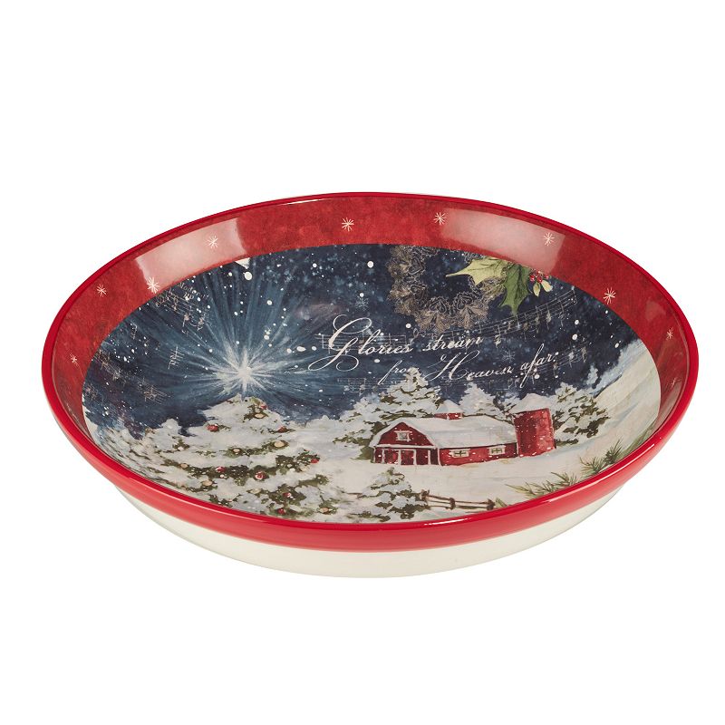 Certified International Silent Night Serving Bowl