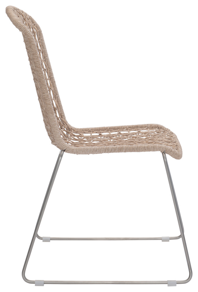 Bernhardt Exteriors Carmel Side Chair  Indoor and Outdoor use   Tropical   Dining Chairs   by Bernhardt Furniture Company  Houzz