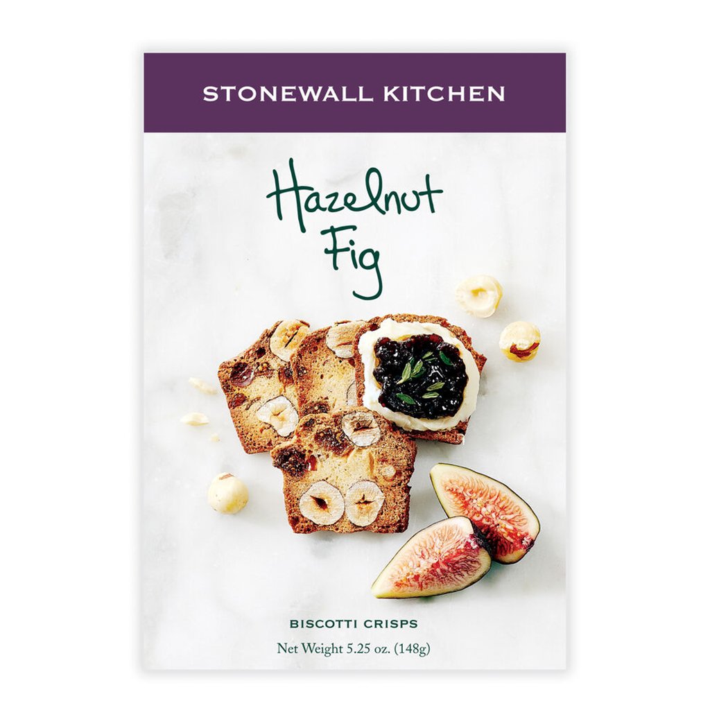 Stonewall Kitchen  Hazelnut Fig Biscotti Crisps