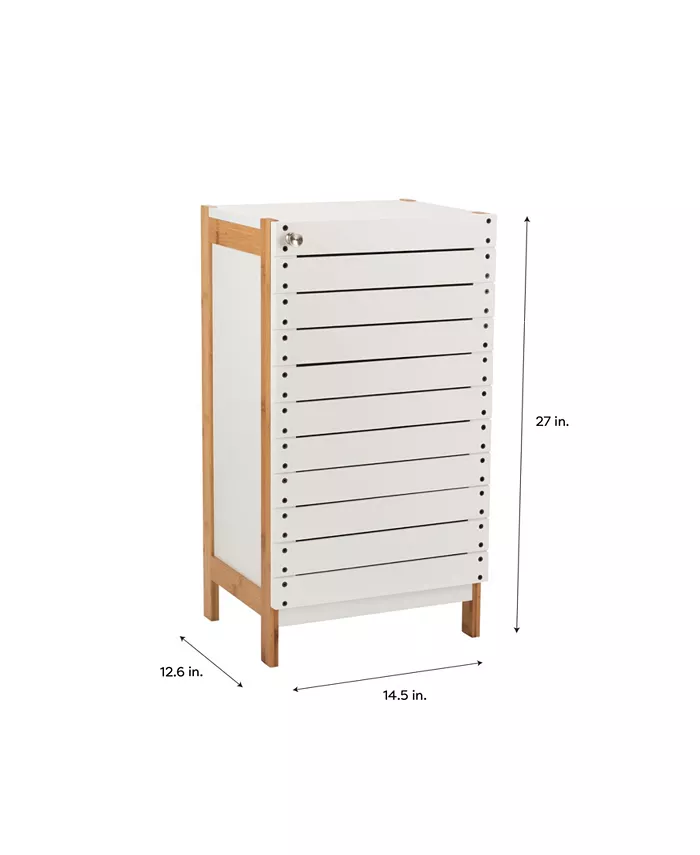 Neu Home 2 Shelf Bamboo Floor Cabinet