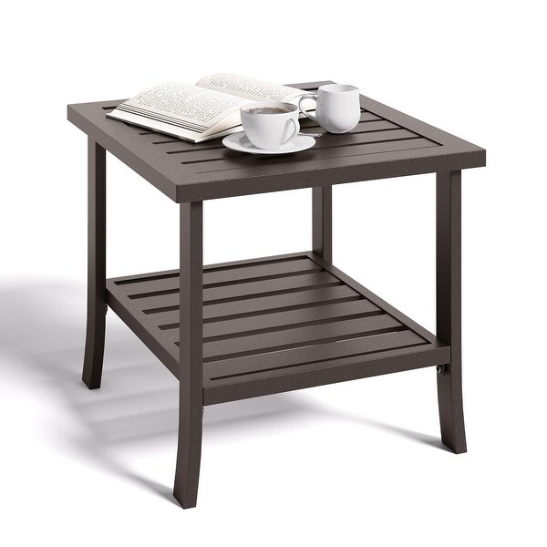 Outdoor/ Indoor Metal Side Table