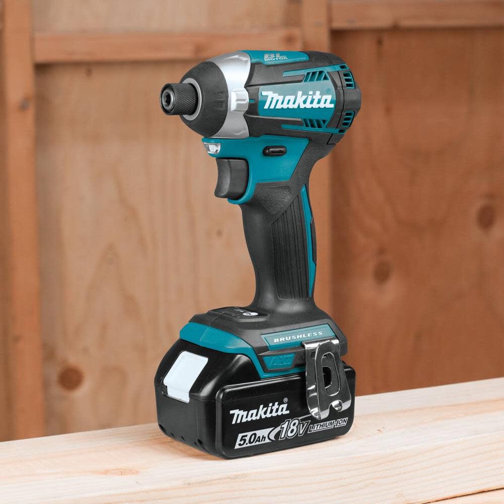 Makita 18V LXT Lithium-Ion Brushless Cordless 7-Pc. Combo Kit (5.0Ah) XT707PT from Makita