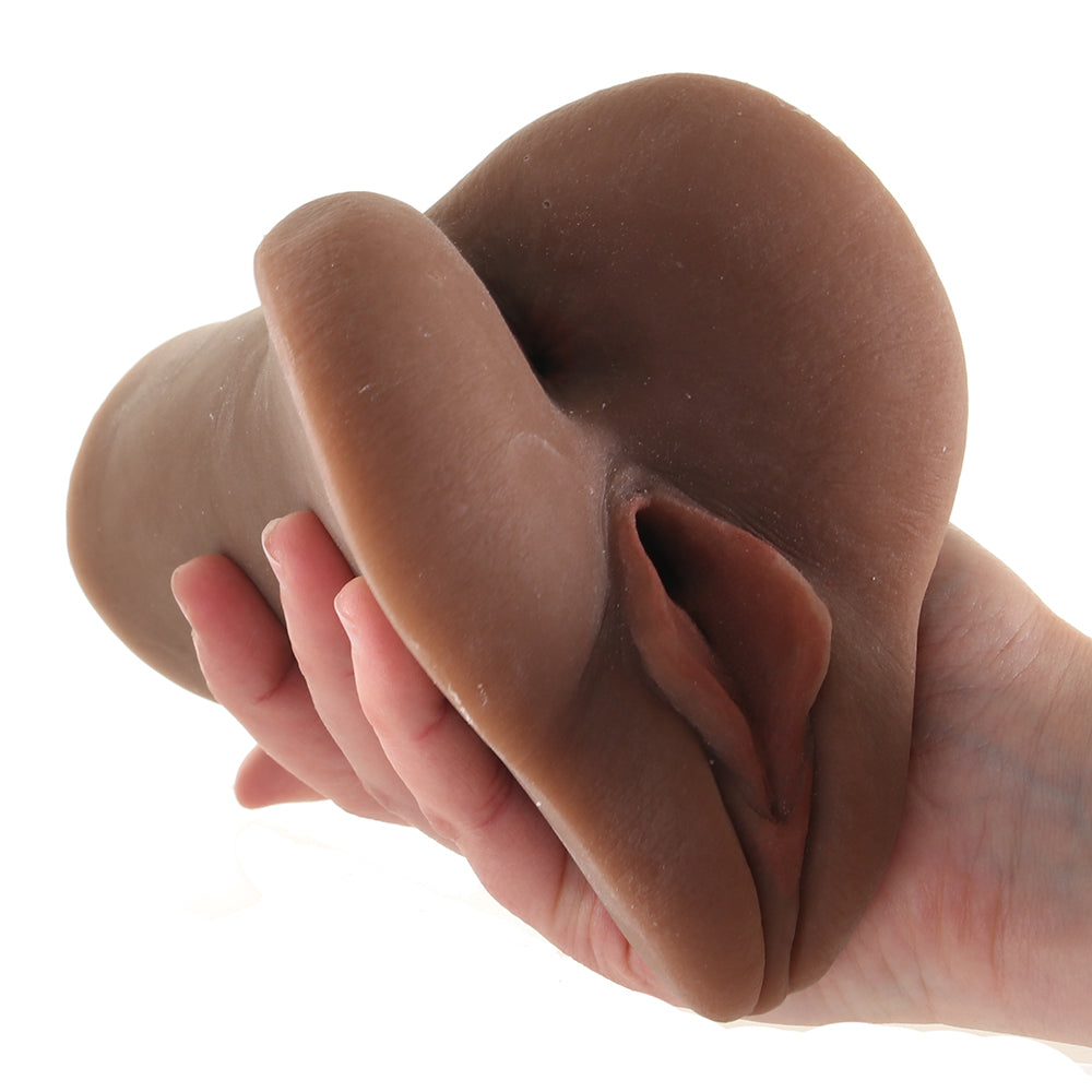 PDX Plus Pick Your Pleasure Stroker in Brown