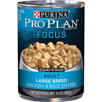 Purina Pro Plan Large Breed Adult Chicken and Rice Entrée Canned Dog Foo