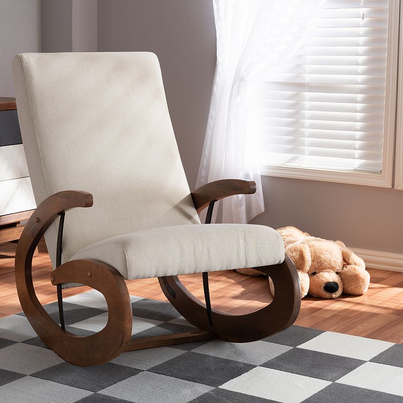 Baxton Studio Kaira Rocking Chair