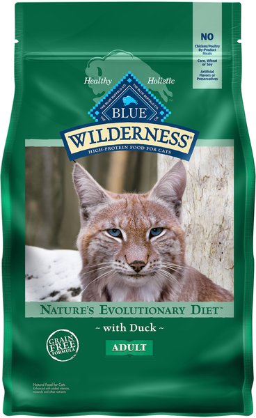 Blue Buffalo Wilderness Duck Recipe Grain-Free Dry Cat Food