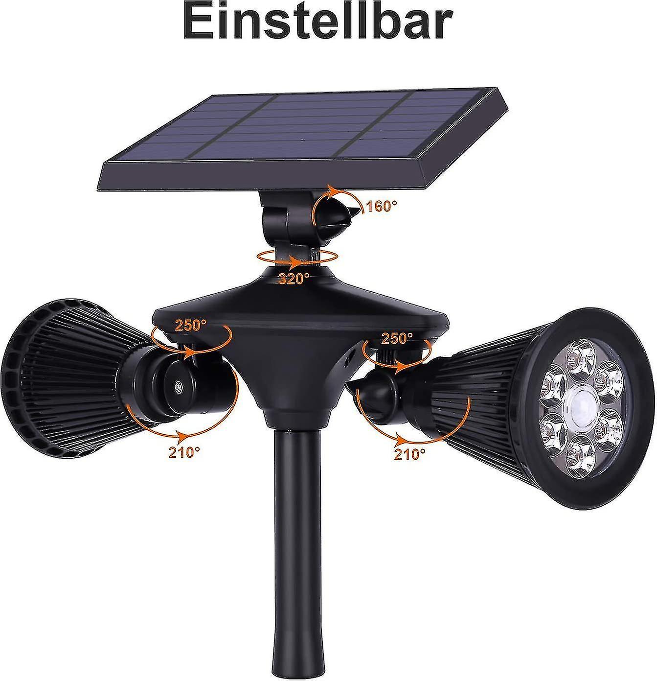 Solar Lights For Outdoor Use With Motion Sensor 4500mah Duals