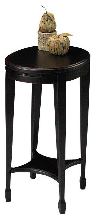 Butler Arielle Yellow Round Accent Table   Transitional   Side Tables And End Tables   by Butler Specialty Company  Houzz