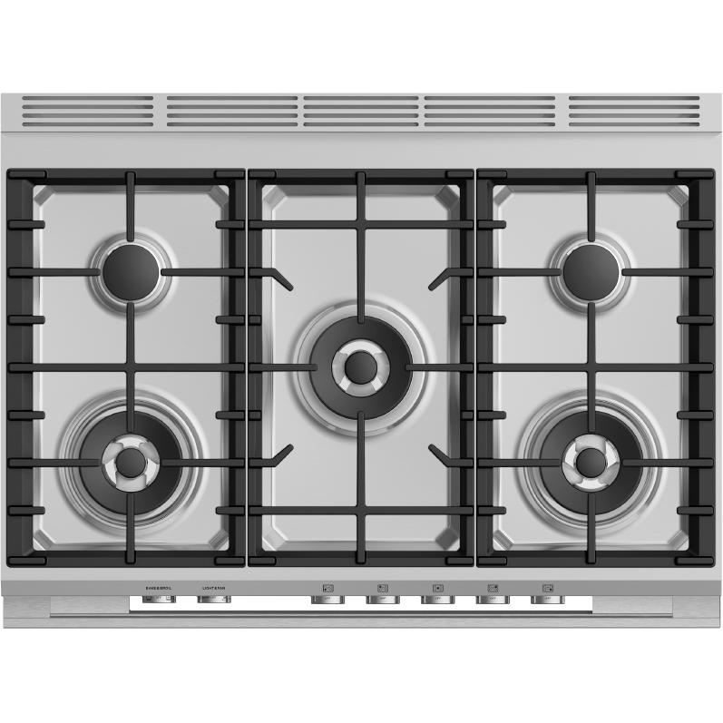 Fisher & Paykel 36-inch Freestanding Gas Range with AeroTech? Technology OR36SDG4X1