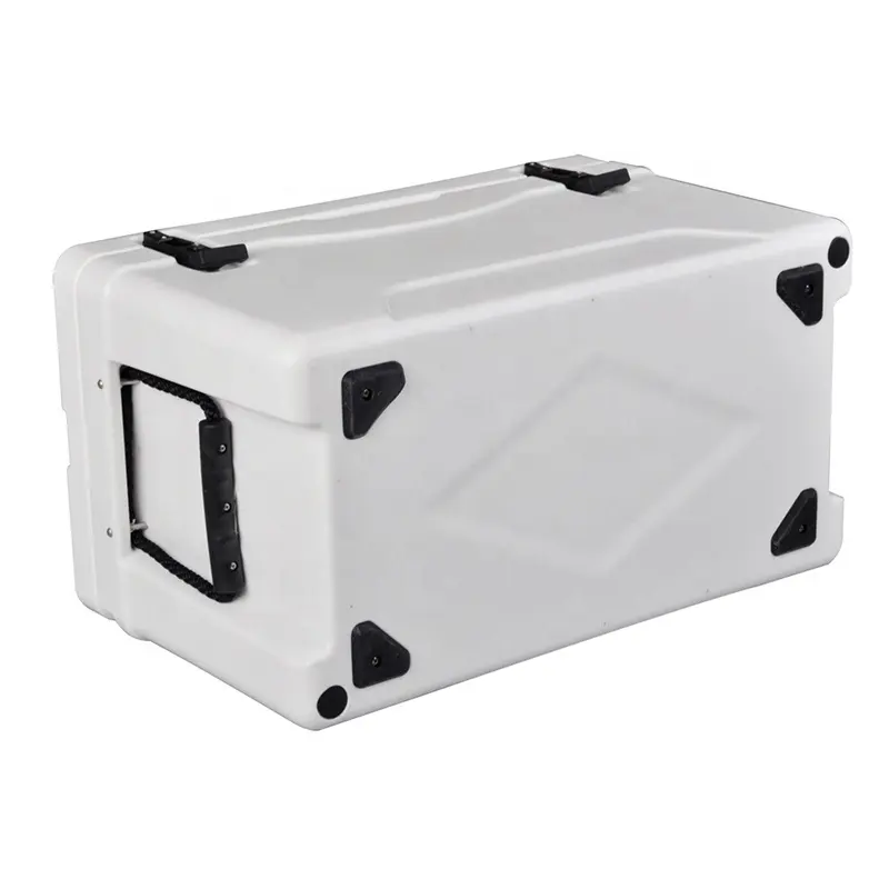 Rotomolded Plastic Ice Box For Camping Hiking Customized Ice Chest Beer Cooler Case