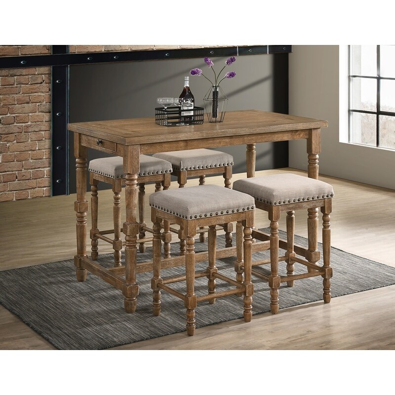 Best Master Furniture 32 Inch Rectangular Counter Height Table
