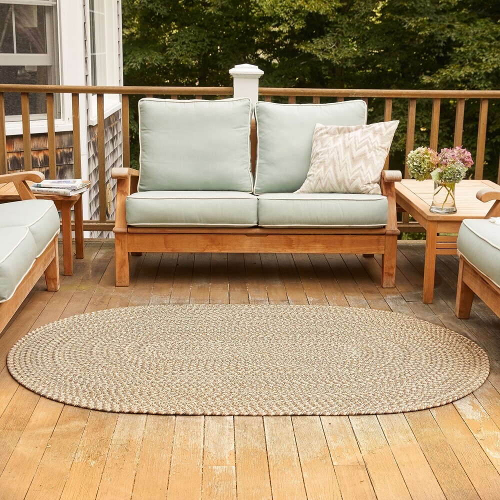 Rhody Rug Lexington Tweed Indoor/Outdoor Braided Rug