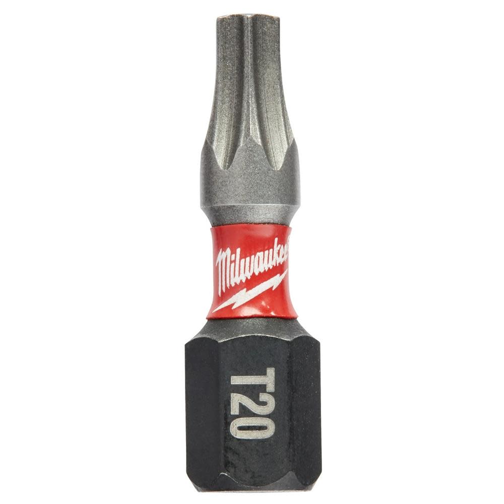 Milwaukee SHOCKWAVE 1 in. T20 Impact Driver Bits 5PK 48-32-4614 from Milwaukee