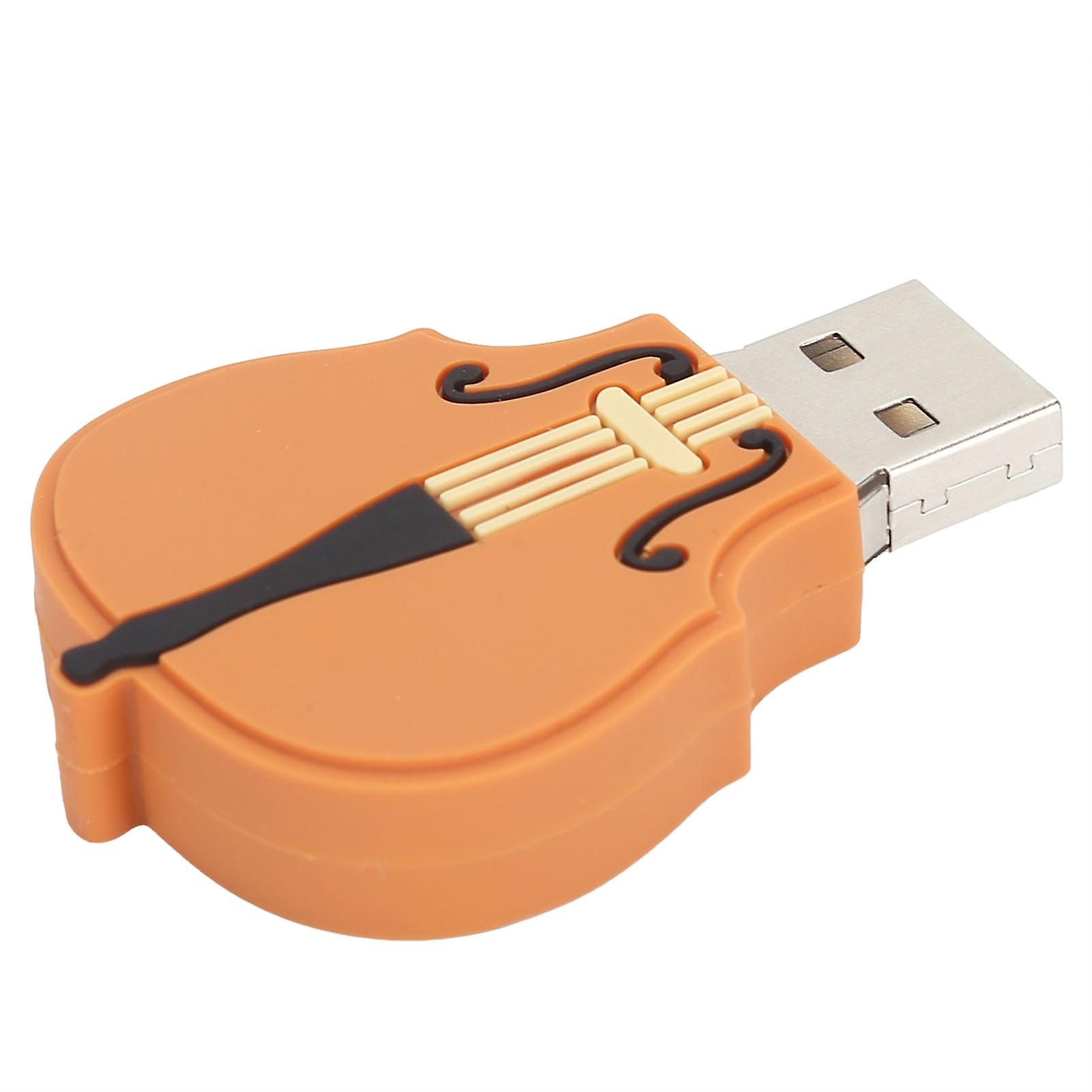 Violin Modeling Usb Stick Lovely Home Office Usb Flash Drive For Music Data Storage16gb