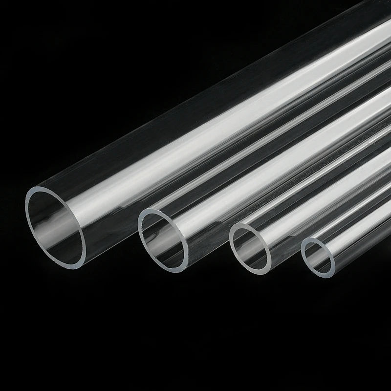 O.D 3mm~110mm High Transparent Acrylic Tube Fish Tank Aquarium Plexiglass Tube Garden Irrigation Water Supply Pipe