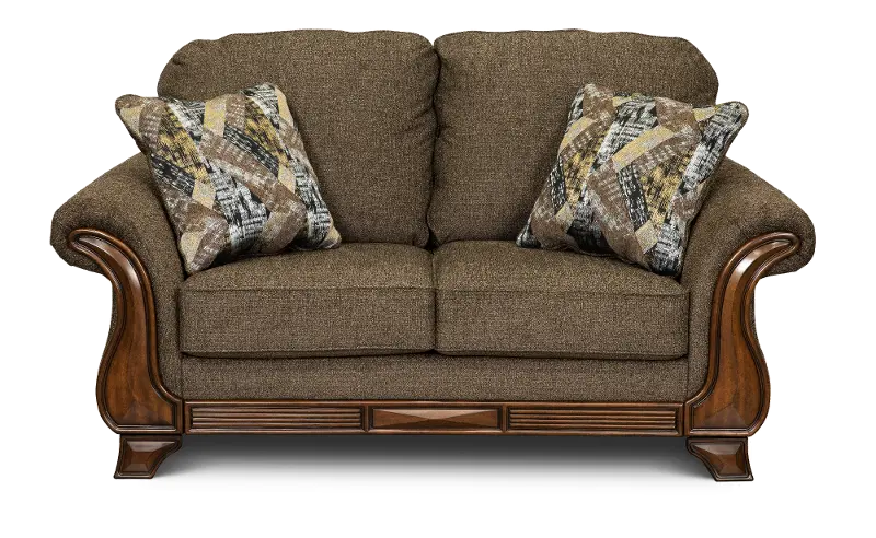 Miltonwood Brown Loveseat