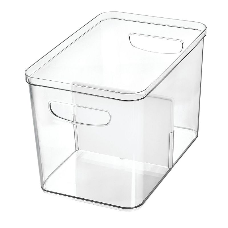 iDesign Crisp Divided Bin 8 x 12 x 8