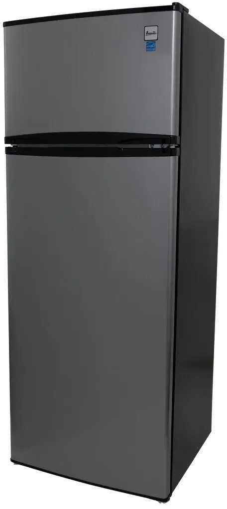 Avanti 7.3 cu ft Top Freezer Refrigerator - Stainless Steel