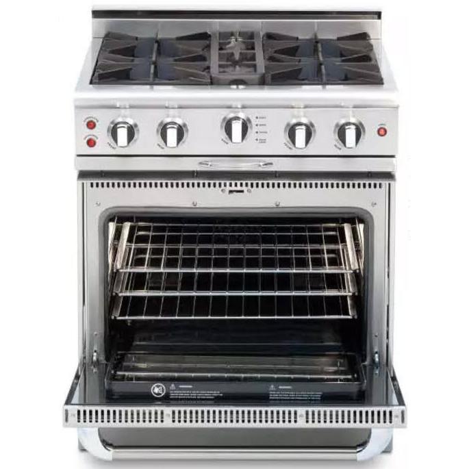 Capital 30 inch Freestanding gas Range with EZ-Glides? CGSR304-N