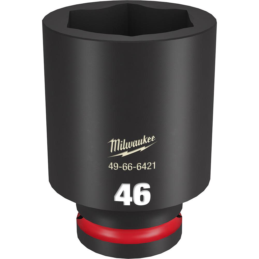 Milwaukee SHOCKWAVE Impact Duty 46MM Deep Socket 3/4 Drive 6 Point