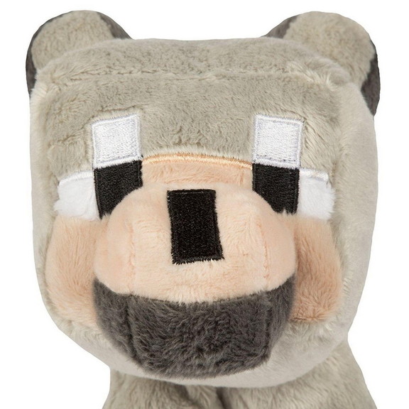 Jinx Minecraft 8 Baby Wolf Plush