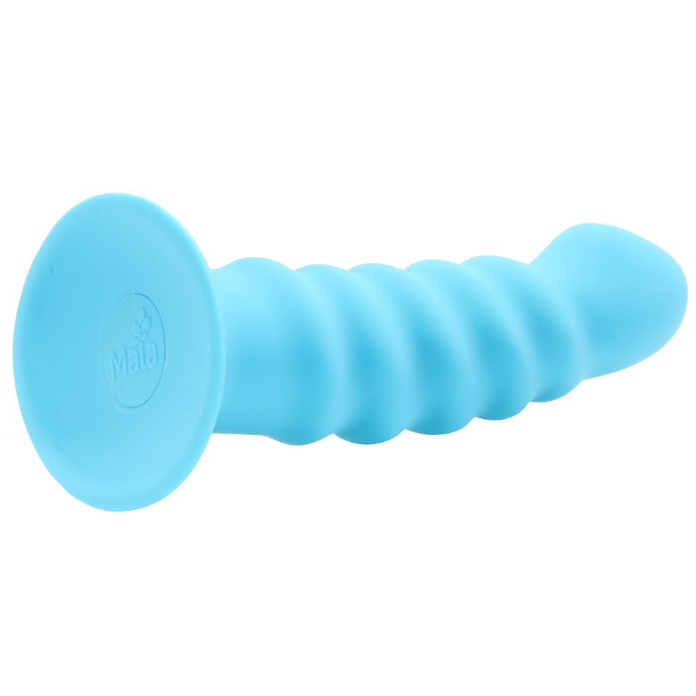 Kendall Silicone Dildo in Neon Blue