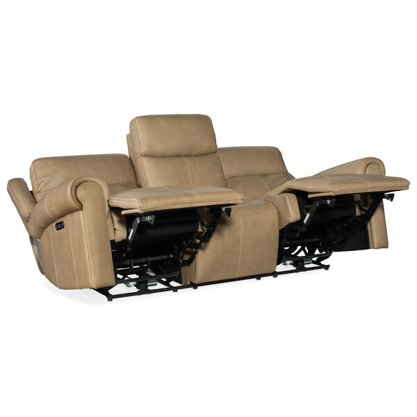 Oberon Bronze Zero Gravity Power Sofa with Power Headrest