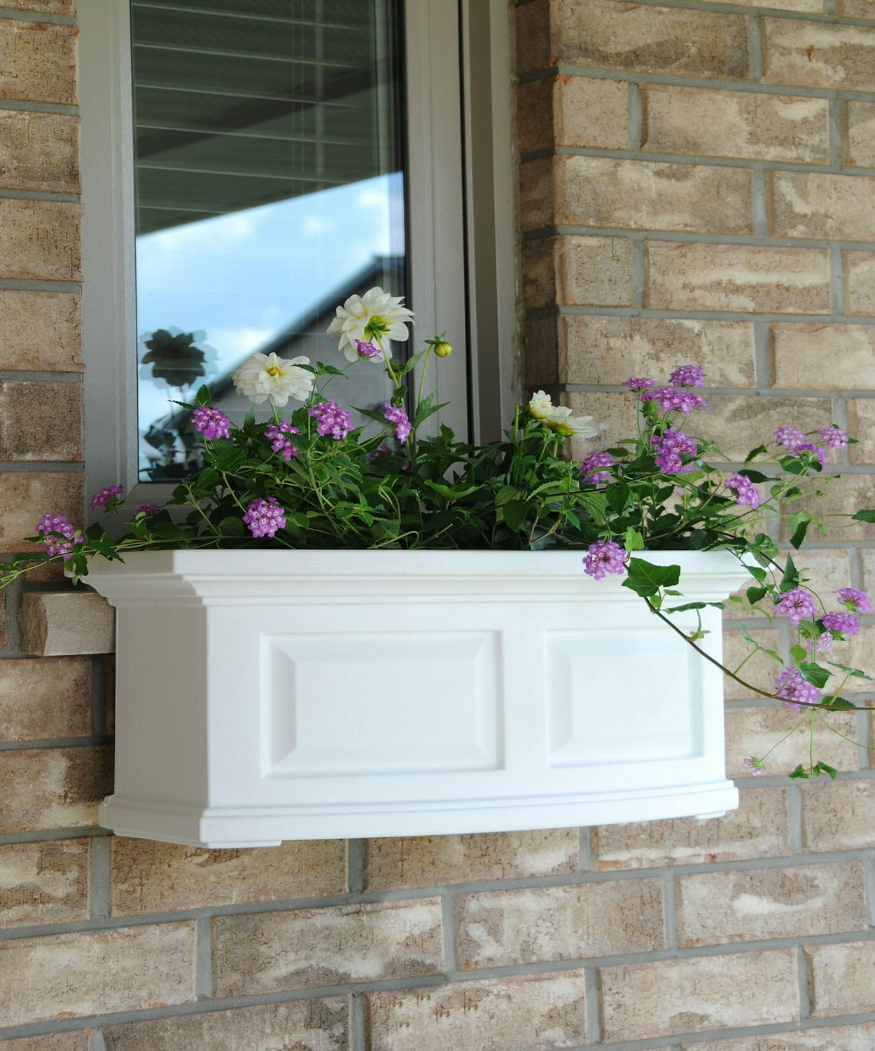 Nantucket Window Box 2FT White