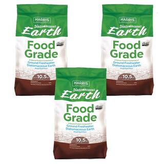Harris 10.5 lbs. Diatomaceous Earth Food Grade 100% (3-Pack ) 3DEFG105