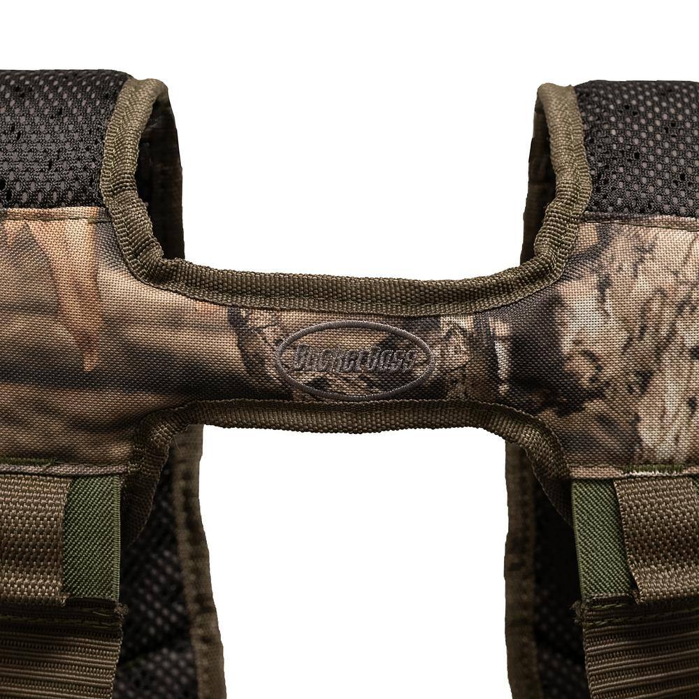 BUCKET BOSS Mossy Oak Break Up Infinity Camo Adjustable Tool Belt with Suspenders 85035