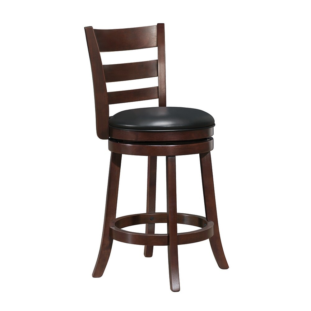 Aris Ladder Back Swivel Barstool