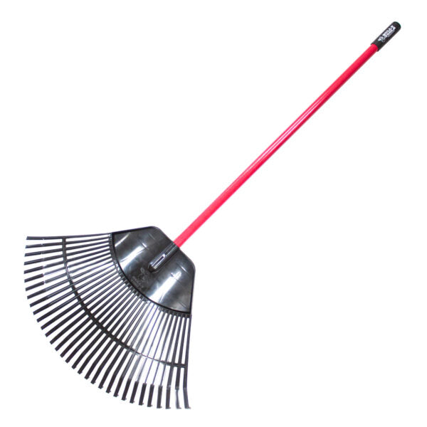 Bully Tools 30 Poly Leaf Rake with Fiberglass Handle