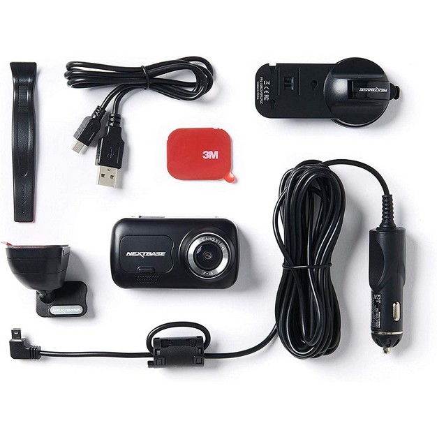 Hd 1080p Wireless Compact Car Dashboard Camera Intellegent Parking Mode Loop Recording Black