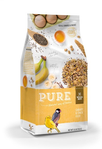 White Mill PURE Canary and Finch Food， 1.6-lb bag