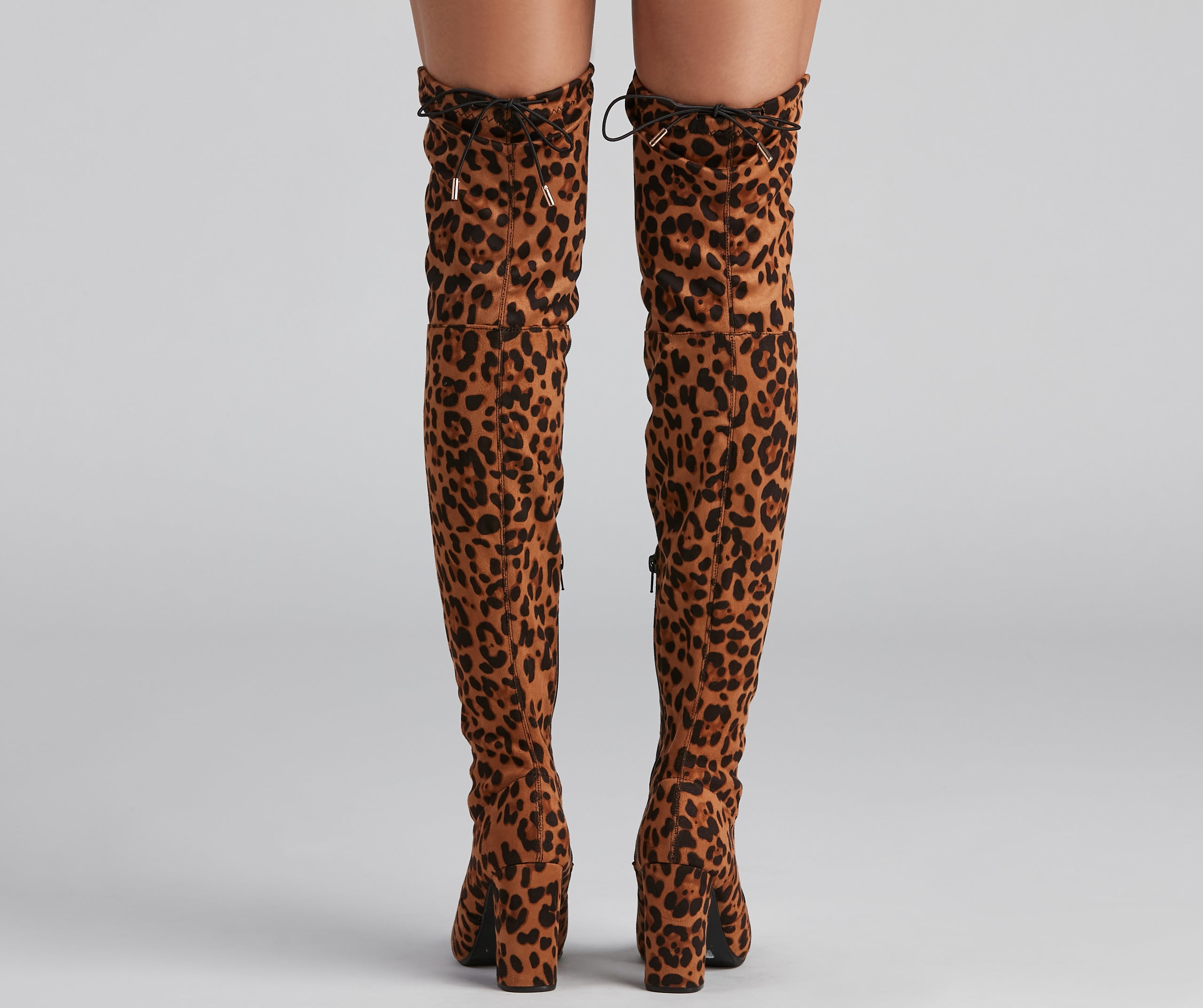 Leopard Love Over-The-Knee Boots