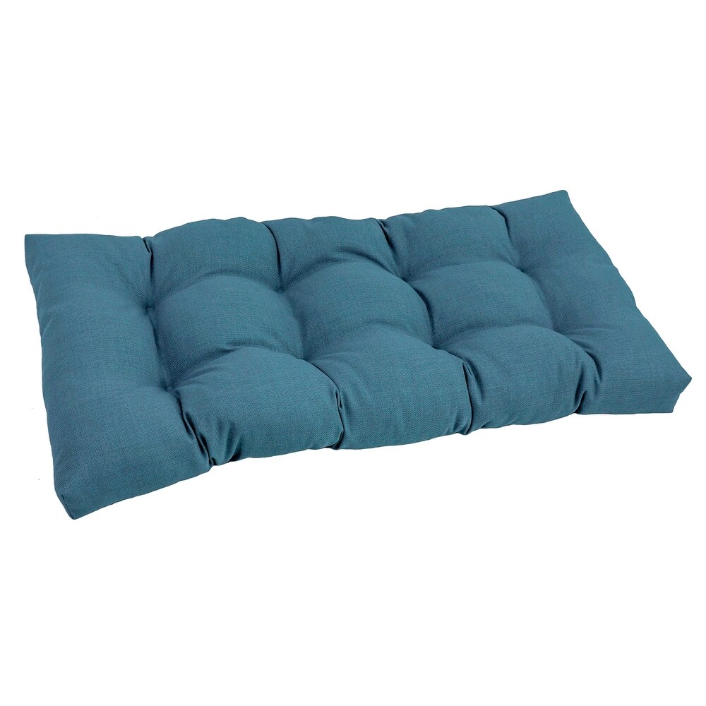 Blazing Needles  Weather 42 inch Solid Bench Cushion