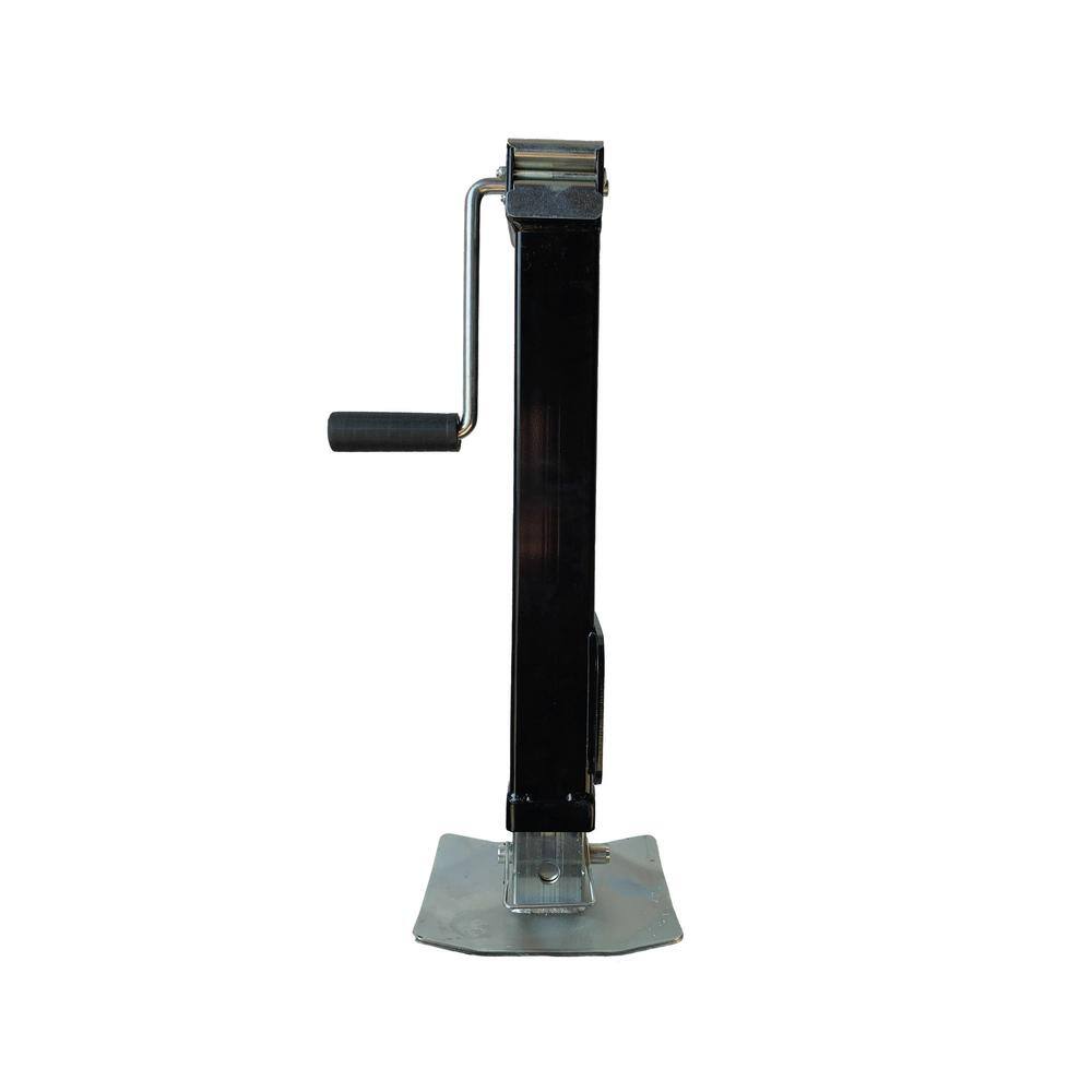 Trailer Valet Jack Square Drop Leg Jack with Universal Bracket 7000 Lbs Side Wind STJB0010