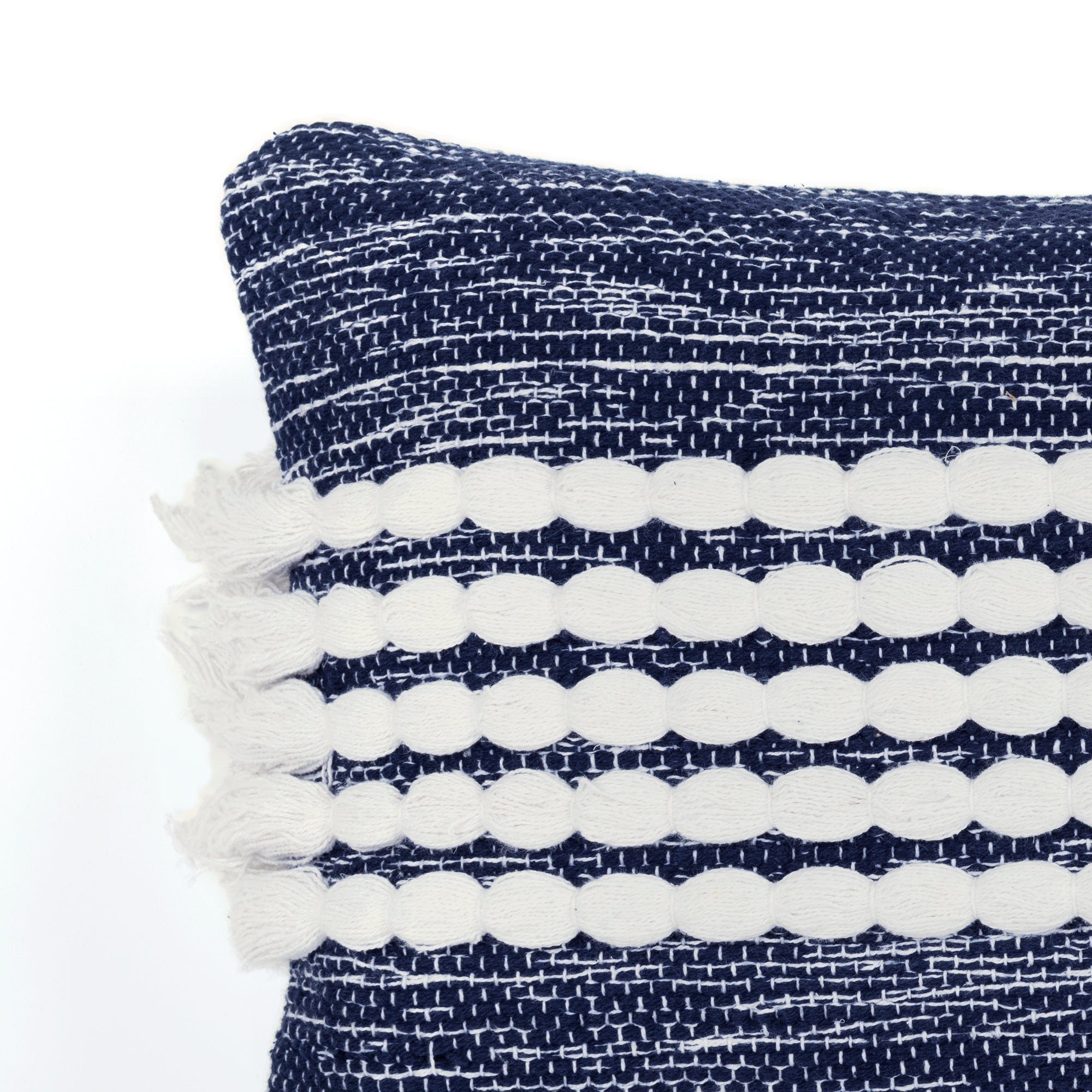 Linear Dotted Decorative Pillow