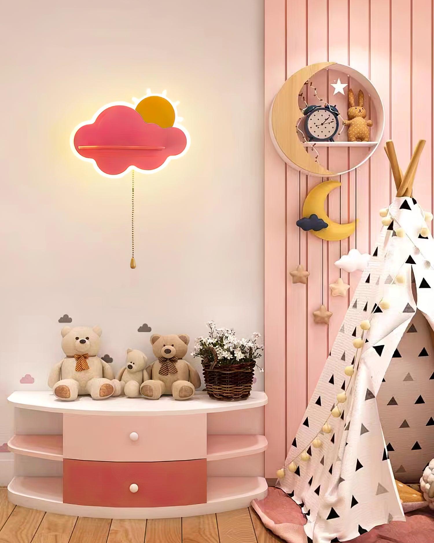 Child Cloud Wall Lamp